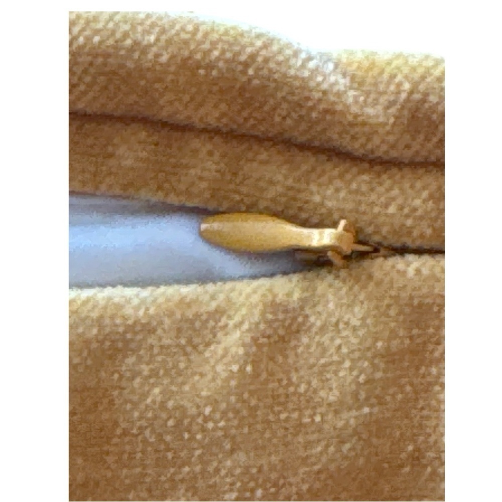 Golden Chenille Accent Pillow - Picture 2 of 2